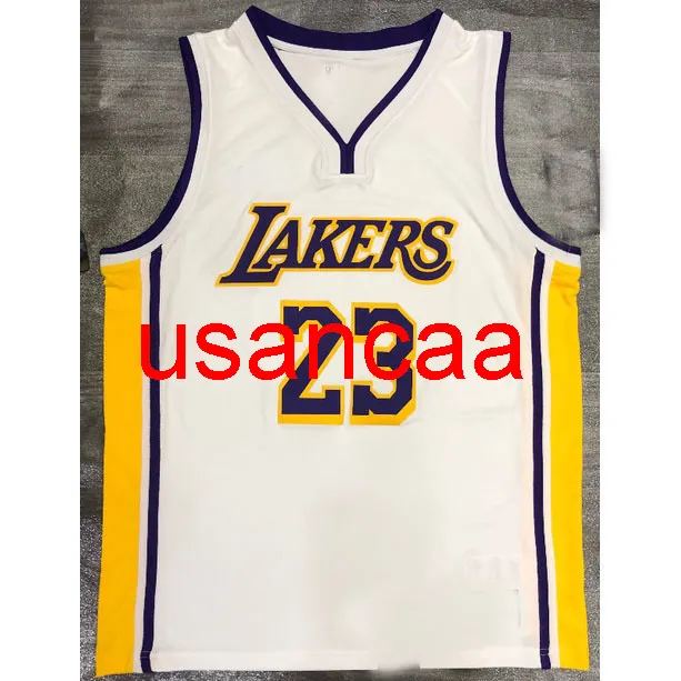 Mäns 23# James White V-hals basket Jersey S, M, L, XL, XXL