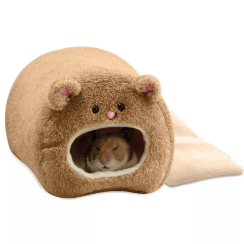 Małe dostawy Animal Hamster Akcesoria Ciepłe łóżko Szczur Hamak Squirrel Winter Pet Toy Cage House Wiszące Gniazdo