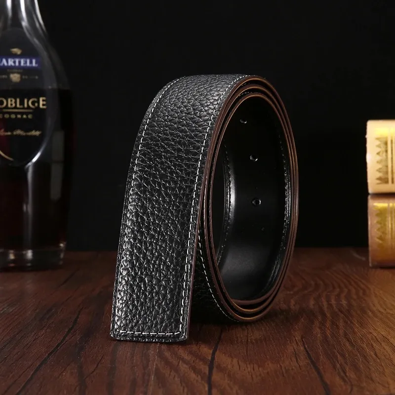 Neueste Herrengürtel Mode Männer Leder Schwarze Geschäftsgürtel Frauen Große Goldschnalle Damen Klassische Casual Ceinture mit H + Wunderschön Brandkiste