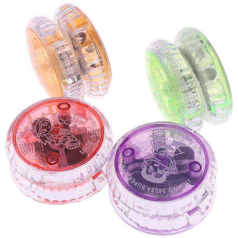 Nowy Yoyo Ball Luminous LED Flashing Yo Child Sprzęgła Mechanizm Yo-Yo Zabawki dla dzieci Party / Rozrywka G1125