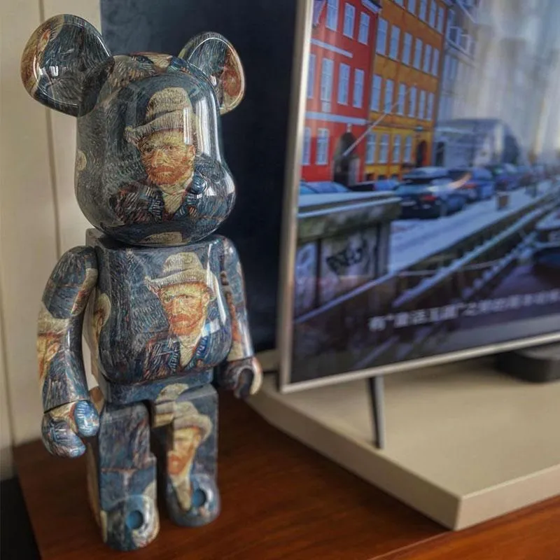 Bearbrick 28cm/11in Violent Bear Home Fashion Tafelblad Decoratie
