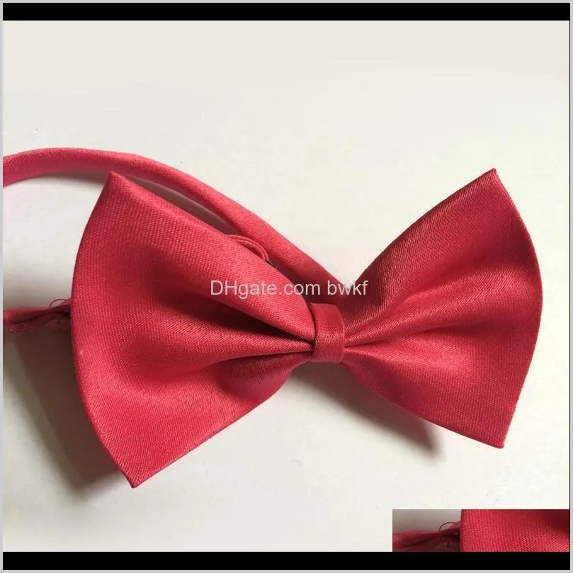 50/100 pcs/lot mix colors wholesale pet grooming accessories rabbit cat dog bow tie adjustable bowtie multicolor pet products 201127