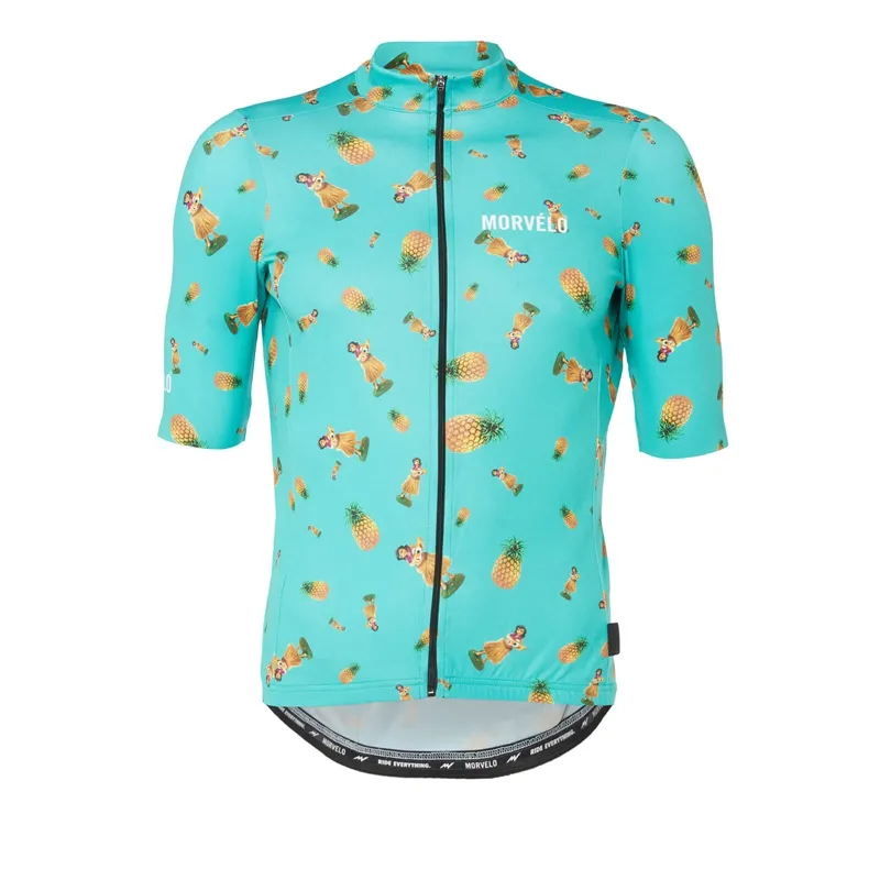 Pro Morvelo Team Hommes Été Respirant Cyclisme Manches Courtes Jersey Road Racing Chemises Équitation Vélo Tops Sports De Plein Air Maillot S21042603