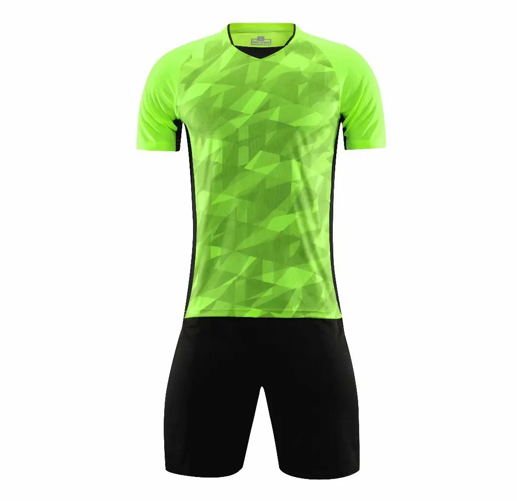Neon green soccer jersey hot sale