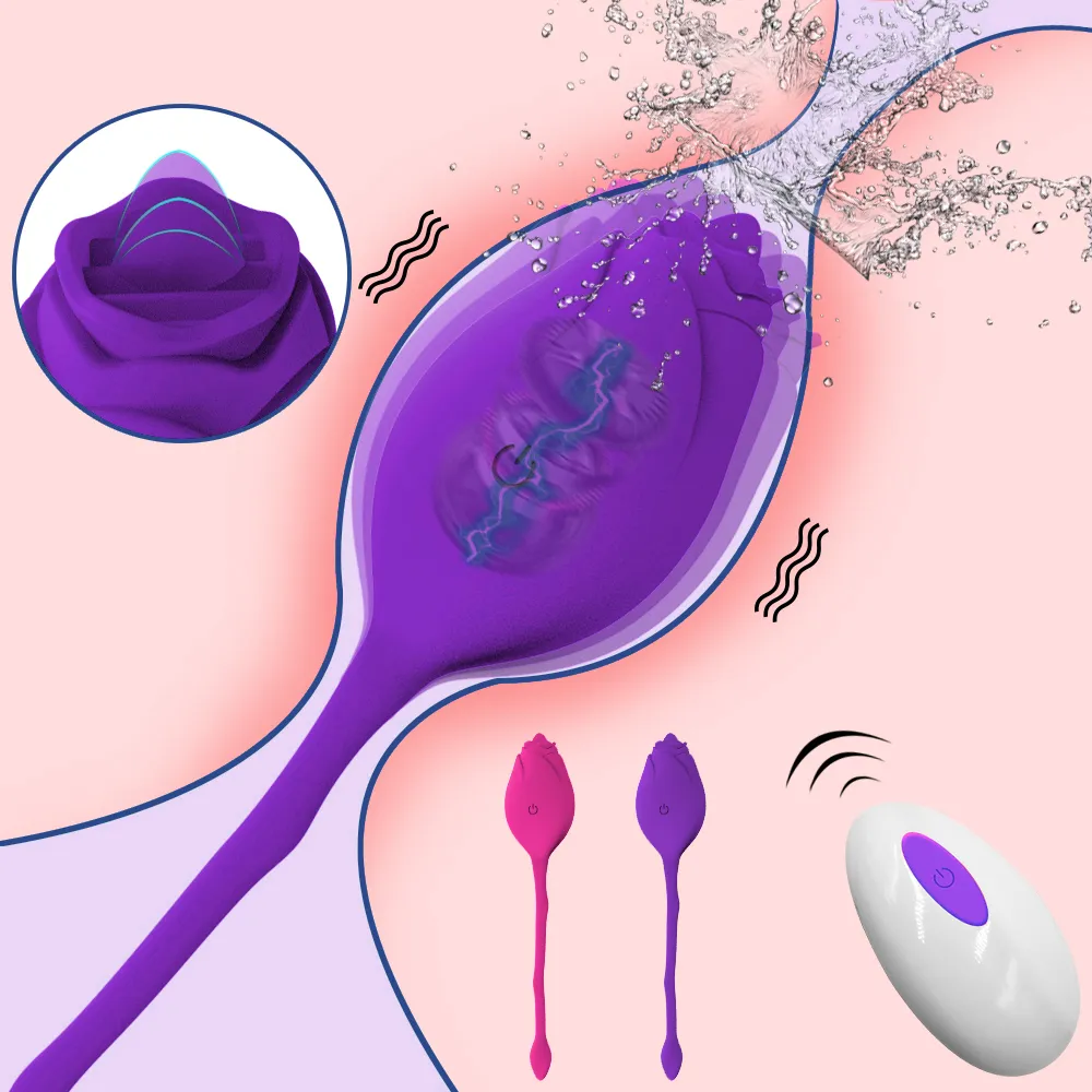 Беспроводной розовый вибратор женский для женщин и взрослых с лизанием языка G-Spot вагинальный шарик вибрирующий любовное яйцо с дистанционным управлением сексуальная игрушка