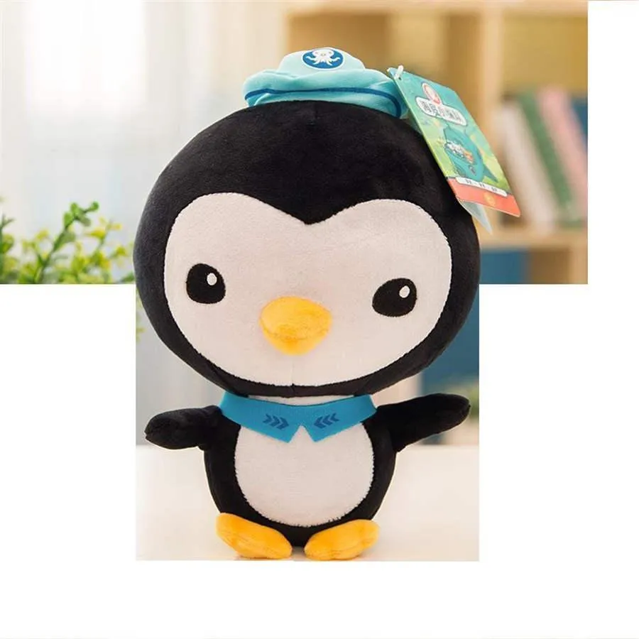 Toy The Octonauts 10 Inch Plush Toys Barnacles Peso Kwazii Tweak Vegimal Animal Stuffed Party Birthday Gift Kid Christmas Girl