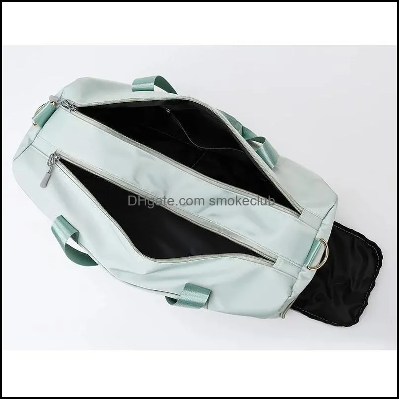 Outdoor Bags Sports For Gym Women Men Fitness Bag Waterproof Cylinder One Shoulder Sport Swimming Travel Package Handbag
