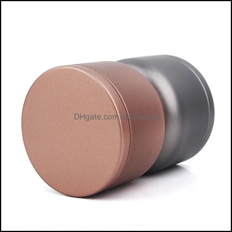 Mini Metal Tin Storage Boxes Small Sealed Pot Container Cans for Coffee Tea Candy HWB7690