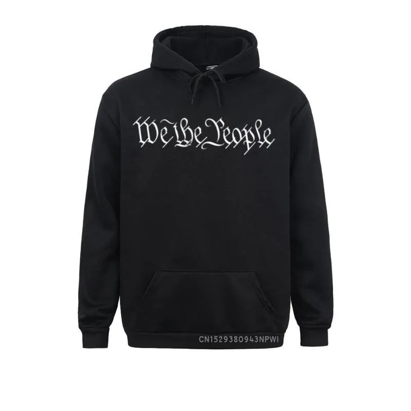 Sweats à capuche pour hommes Sweatshirts Drapeau américain USA We The People Pull Unique Men Coming Thanksgiving Day Vêtements d'hiver à manches longues