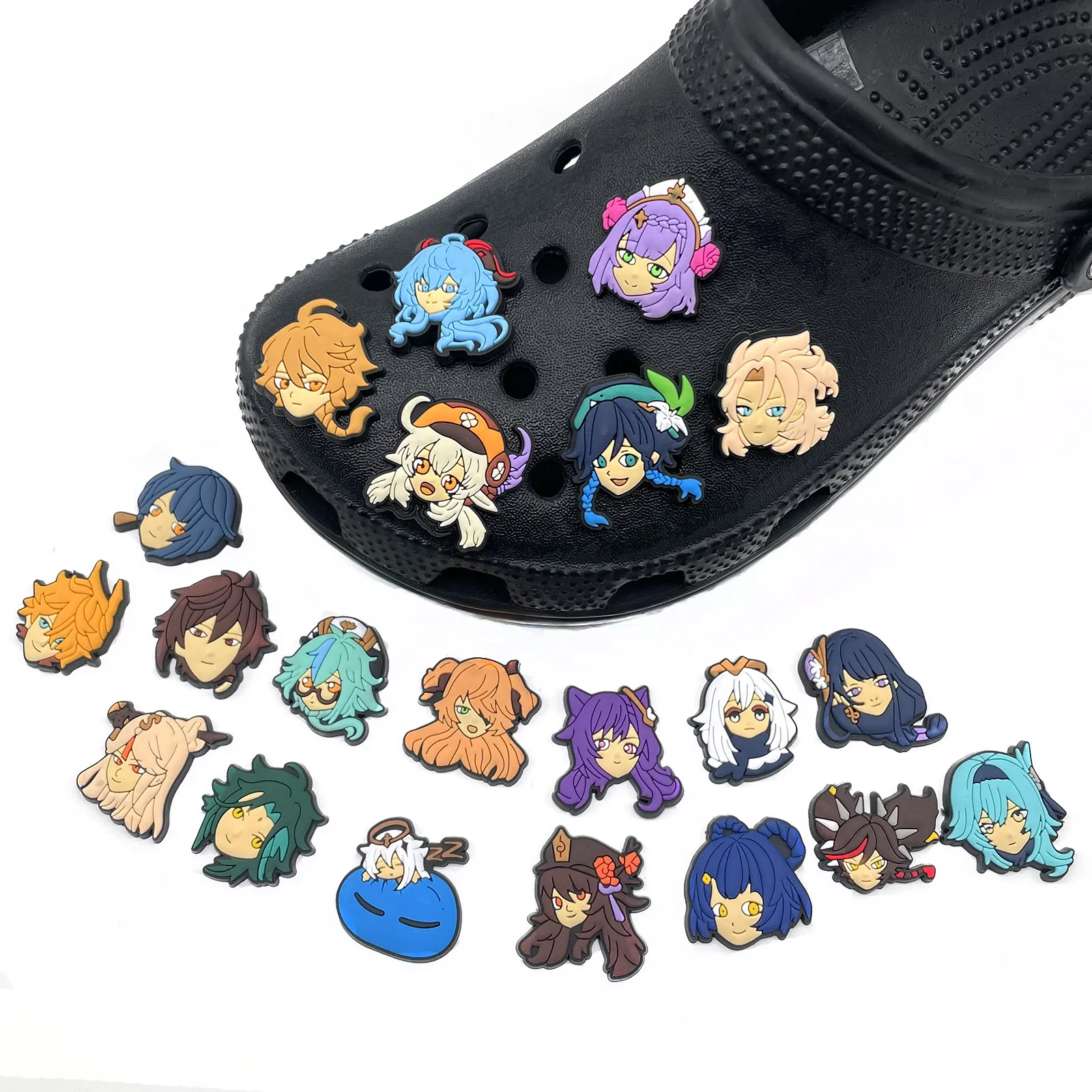 Kawaii Croc Charms Croc Charms, Shoe Charms, Anime Charms, Shoe Pins, Croc  Accessories,v 