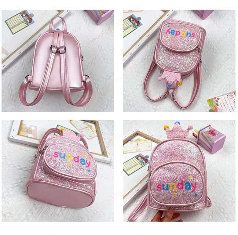 Shiny cheap mini backpack