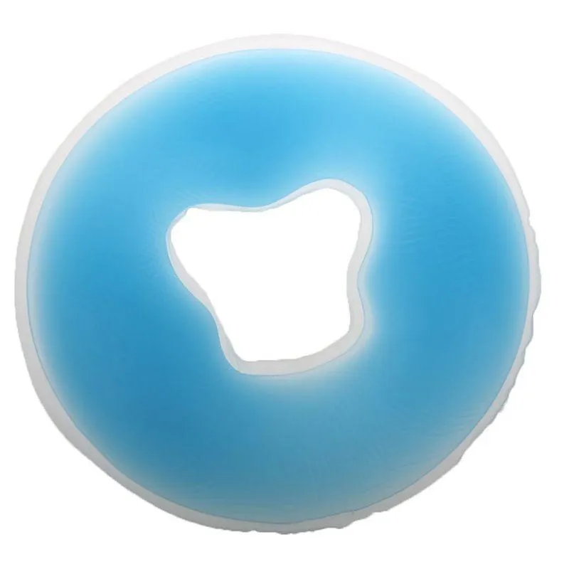 Poduszka EST Soft Salon Spa Masaż Silikonowa twarz Relax Cradle Poduszka Bolsters Pad Beauty Care - Blue, M