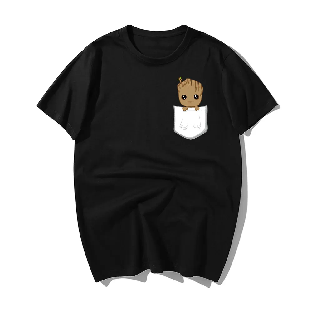The Avengers Trees Man Men T-shirt Fashion  Tops  Printed Harajuku Hiphop T Shirts Short Sleeve Hipster Comics Tee