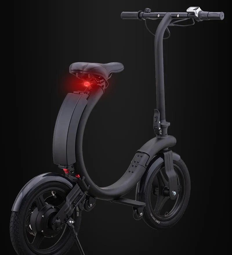 Powerful 260W Off Road Electric Bike With 5.2Ah Battery Foldable