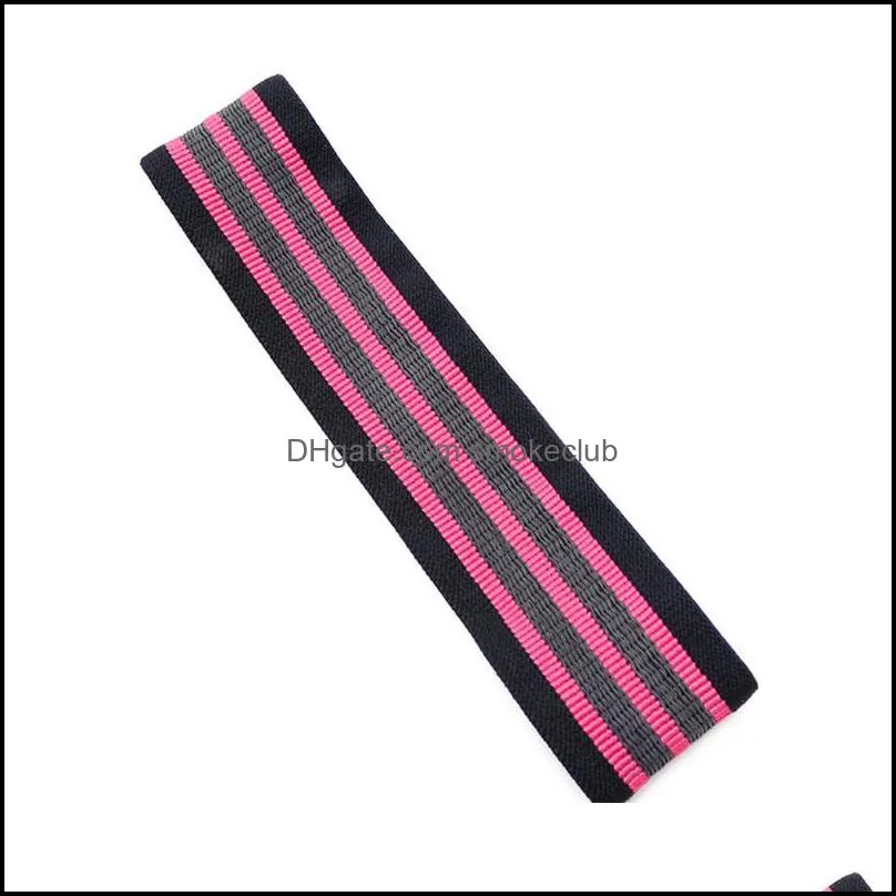 Resistance Bands Exercise Nylon Elastic Bodybuilding Gym Strength Band Fitness Sports Training Glutes Non Slip Yoga