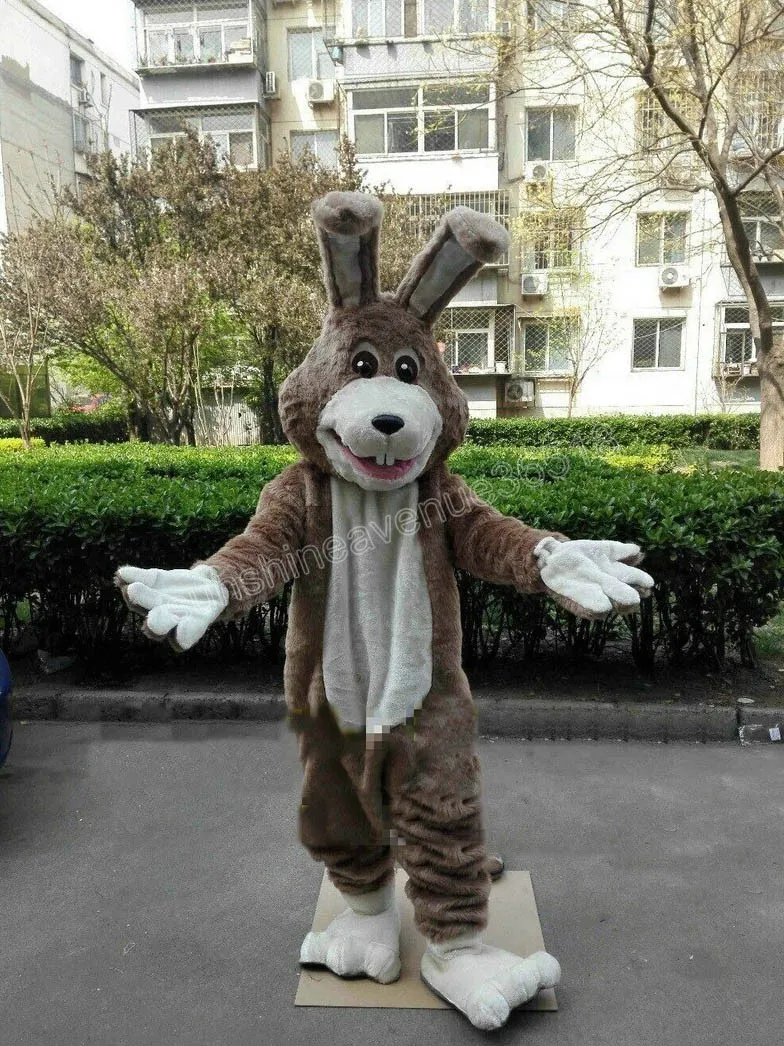 Halloween Rabbit Mascot Costume Top Quality Cartoon theme character Carnival Unisex Adults Size Christmas Birthday Party Fancy Outfit