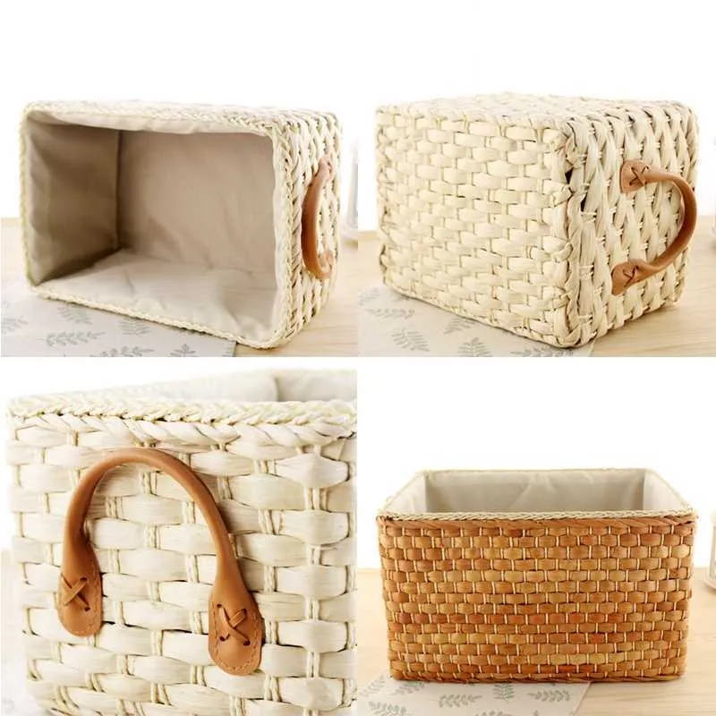 Cesta Almacenamiento Fieltro Con Asas Cuero - Plegable, Grande, Para Ropa, Mantas, Juguetes Y Decoración