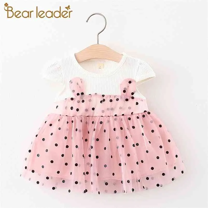 Baby Girls Sweet Princess Press Fashion Kids Party Costumes Toddler Poleka Dot Одежда Beatwork Костюмы 6-24 м 210429