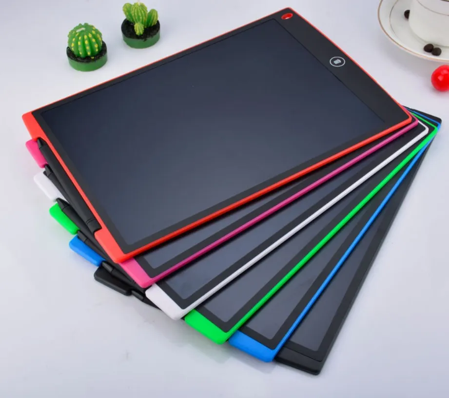 NEUE Tragbare 12 Zoll Zeichnung Tablet Handschrift Pads Elektronische Tablet Bord Mit Stift für Erwachsene Kinder Kinder