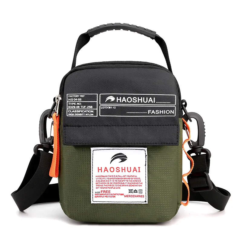 Single Shoulder Cross body Bags Men s Waterproof Wear resistant Shoulder Bag Leisure Sports Bag