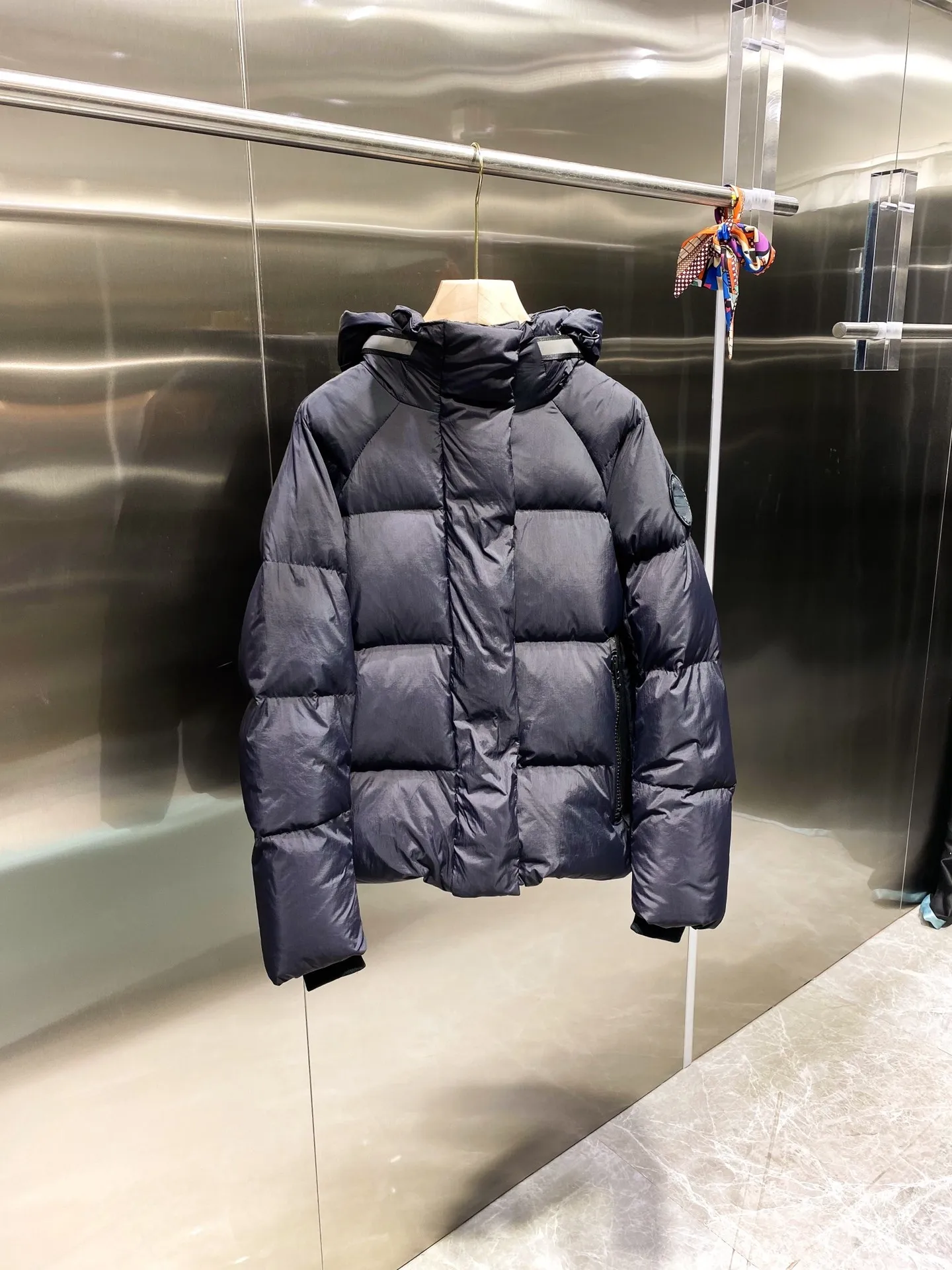 Hiver Léger À Capuche Doudounes Casual À Capuche À Capuche Noir Puffer Veste Hommes Teddy Manteau