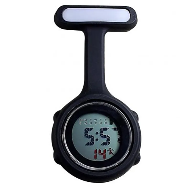 Guarda Digital Digital Display Display Nurre Pin Balch Pin sospeso Electric Watch Watchs Silicone Reloj W04