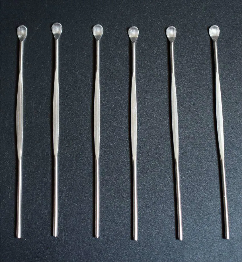 Pozostałe akcesoria do palenia Wax Dabber Tools Atomizer Ze Stali Nierdzewnej Dąb Narzędzie Titanium Nail Earpick Suche Zioła Pen Rh10801