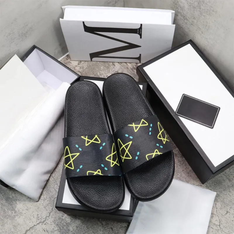 Print Slides Gucci Slides Stars Shop Gucci Ghost Print  display picture 3
