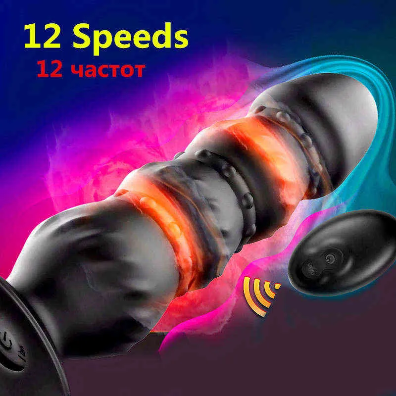 Vibratori Anale NXY Plug Vibratore Maschio Prostata Massaggiatore ButtPlug Giocattoli Sessuali Per Uomini Ventosa Dildo Donne Mast Butt_voghion.com