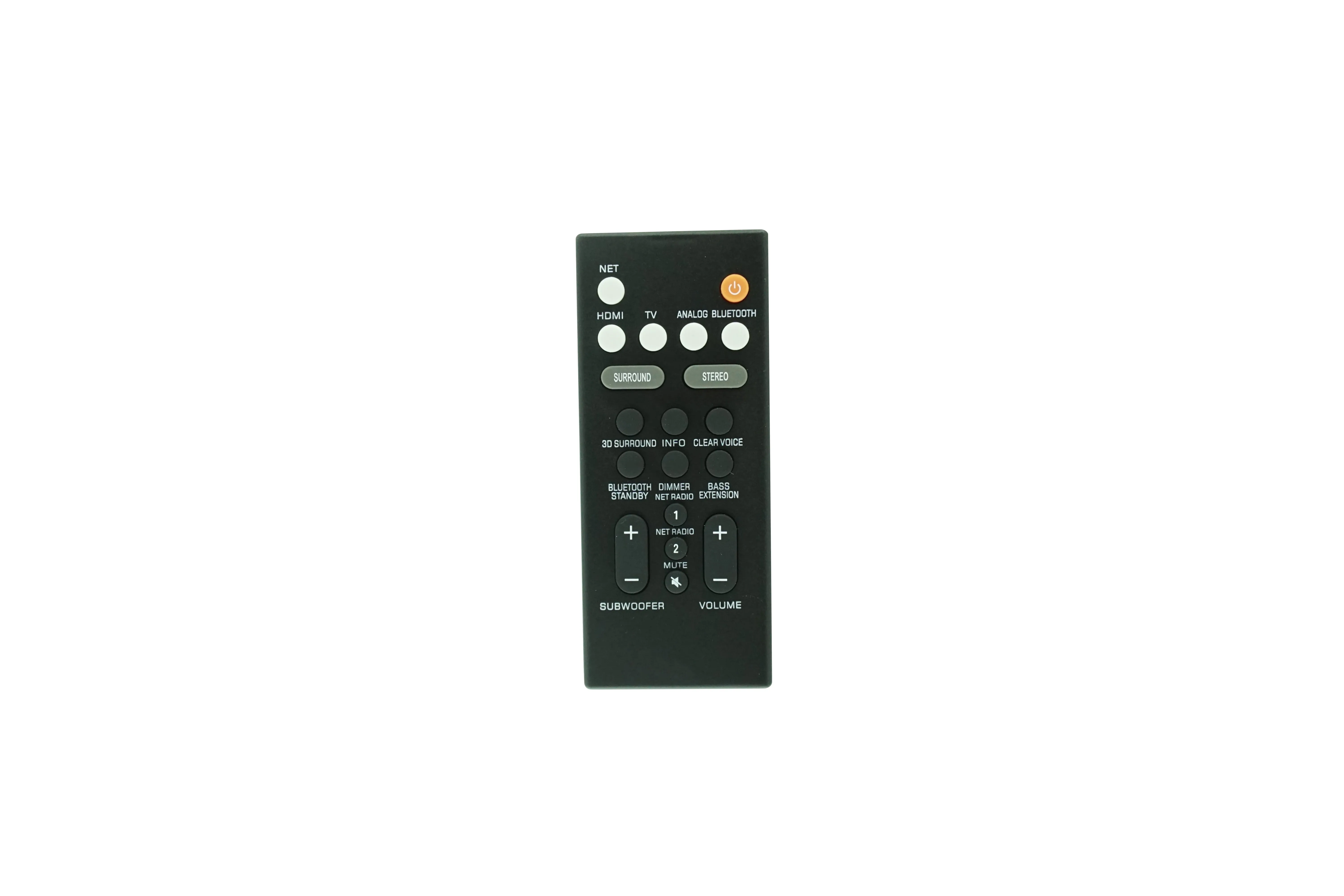 Remote Control For Yamaha FSR78 YAS-207 ATS-1060 ATS-1070 ATS-1060-R YAS-106 YAS-107 YAS-207BL YAS-107BL YAS-106BL VAF7640 YAS-108 Sound Bar Soundbar Audio Speaker System