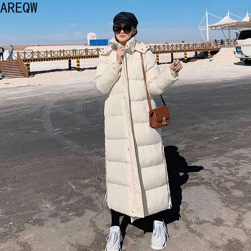 Womens X Long Black And Beige Winter Parka Snow Jackets Men Thick Warm Ankle Length From Dou04 50.13 DHgate.Com