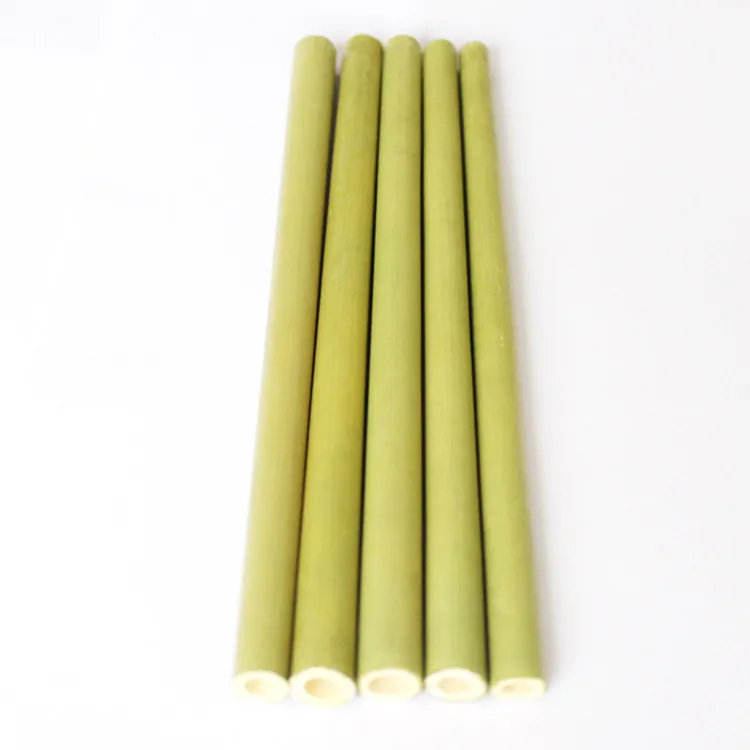 20cm Organic Bamboo Picie Słomy Party Urodziny Ślubne Biodegradowalne Wielokrotnego użytku Ekologiczne Słomki Kuchnia Bar Narzędzia W0095