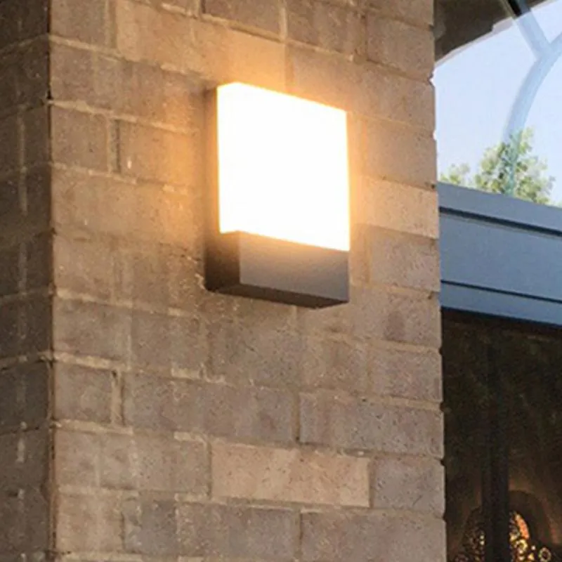 Yüzey Monte LED Duvar Lambası Açık Koridor Koridor Balkon Sundurma Işık Yüzey Monte LED Duvar Lambası Açık Koridor Koridor Balkon Sundurma Işık