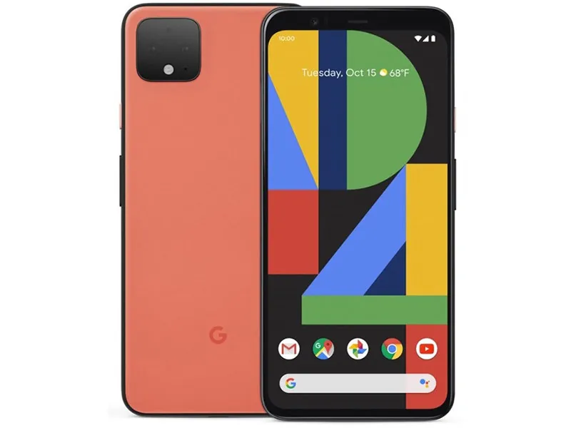 元のGoogle Pixel 4 XLロック解除携帯電話Octa Core 64GB/128GB ROM 