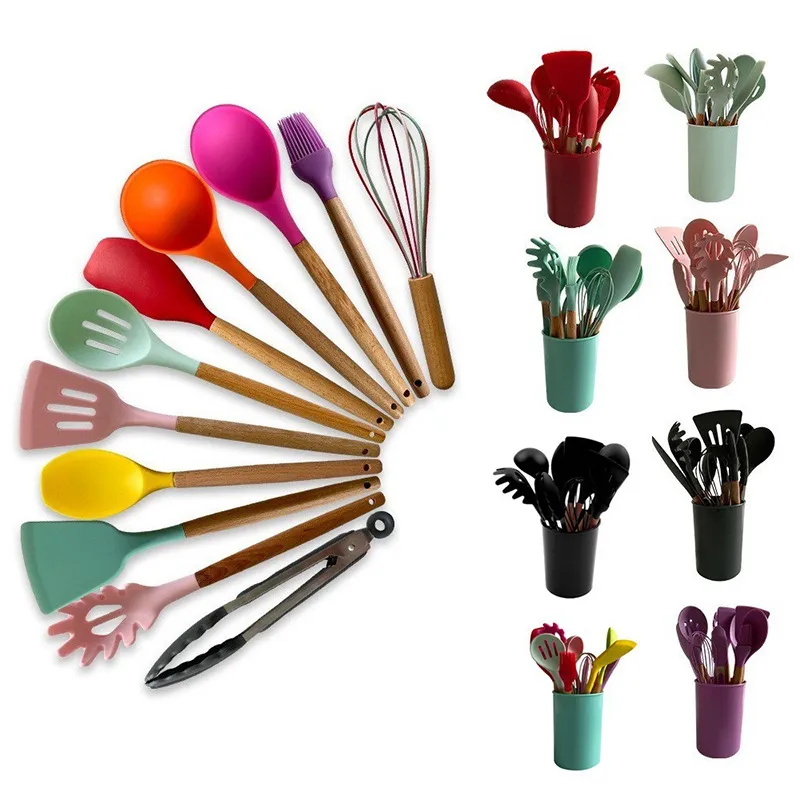ZL0258 Silicone Kitchen Utensil Set   Heat Resistant... 