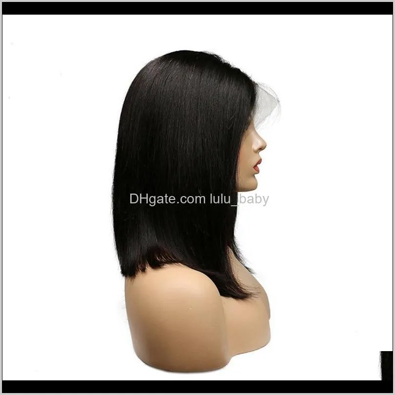 z&f lace front bob wigs 12 inch lace short wig black fashion style fit everyone hot selling in us european
