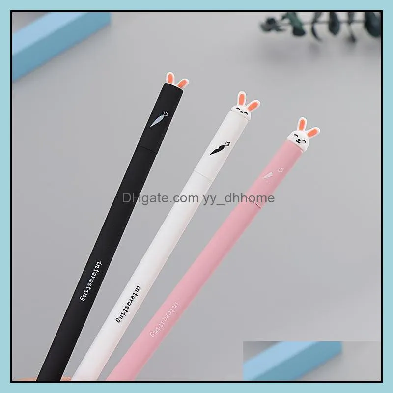 Gel Pens 15 Pack/lot Cartoon Bamboo Panda Pen Cute 0.5 Mm Black Ink Signature School Office Writing Supplies Promotional Gift