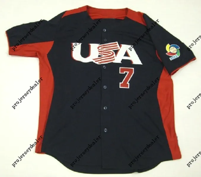 World Baseball Classic On Field Jersey: USA, Spain