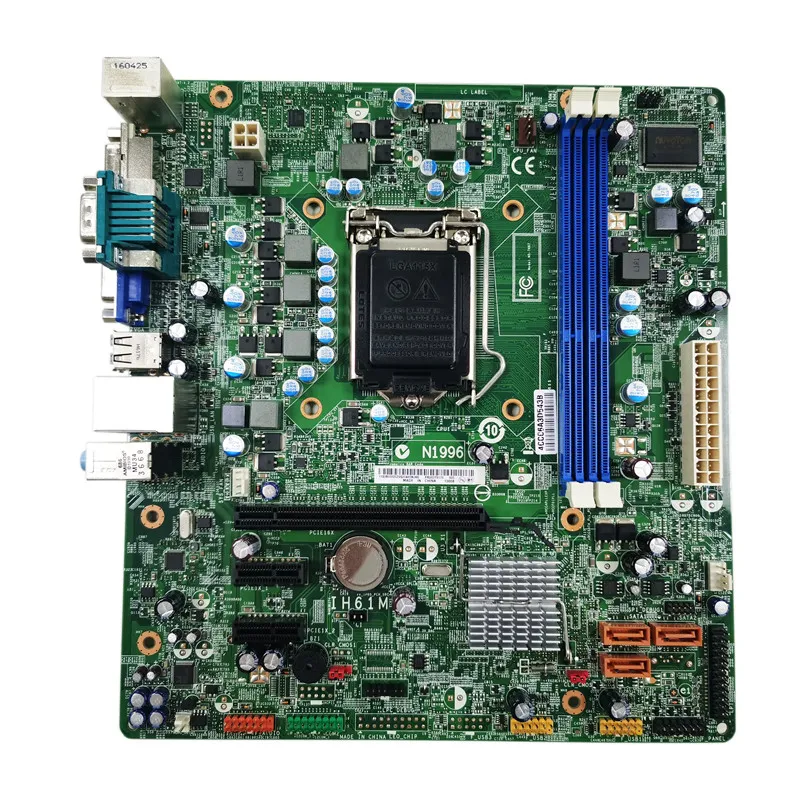 Für Lenovo M72E Desktop Motherboard IH61M Ver: 4,2 LGA1155 DDR3 03T8179 03T8193