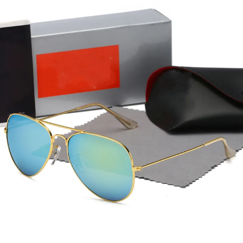 high quality Designer sunglasses men women classical sun glasses aviator model G15 lenses Double bridge design suitable Fashion beach driving fishing Eyewear