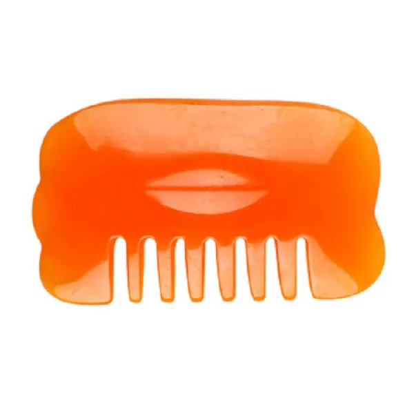 Ferramentas de massageador de cabeça de resina Ferramentas de raspagem traseira Beeswax Scraping Combs Massagem Ferramenta de Beleza Super Qualidade Suave Pele Amigável Levantamento e Apertar