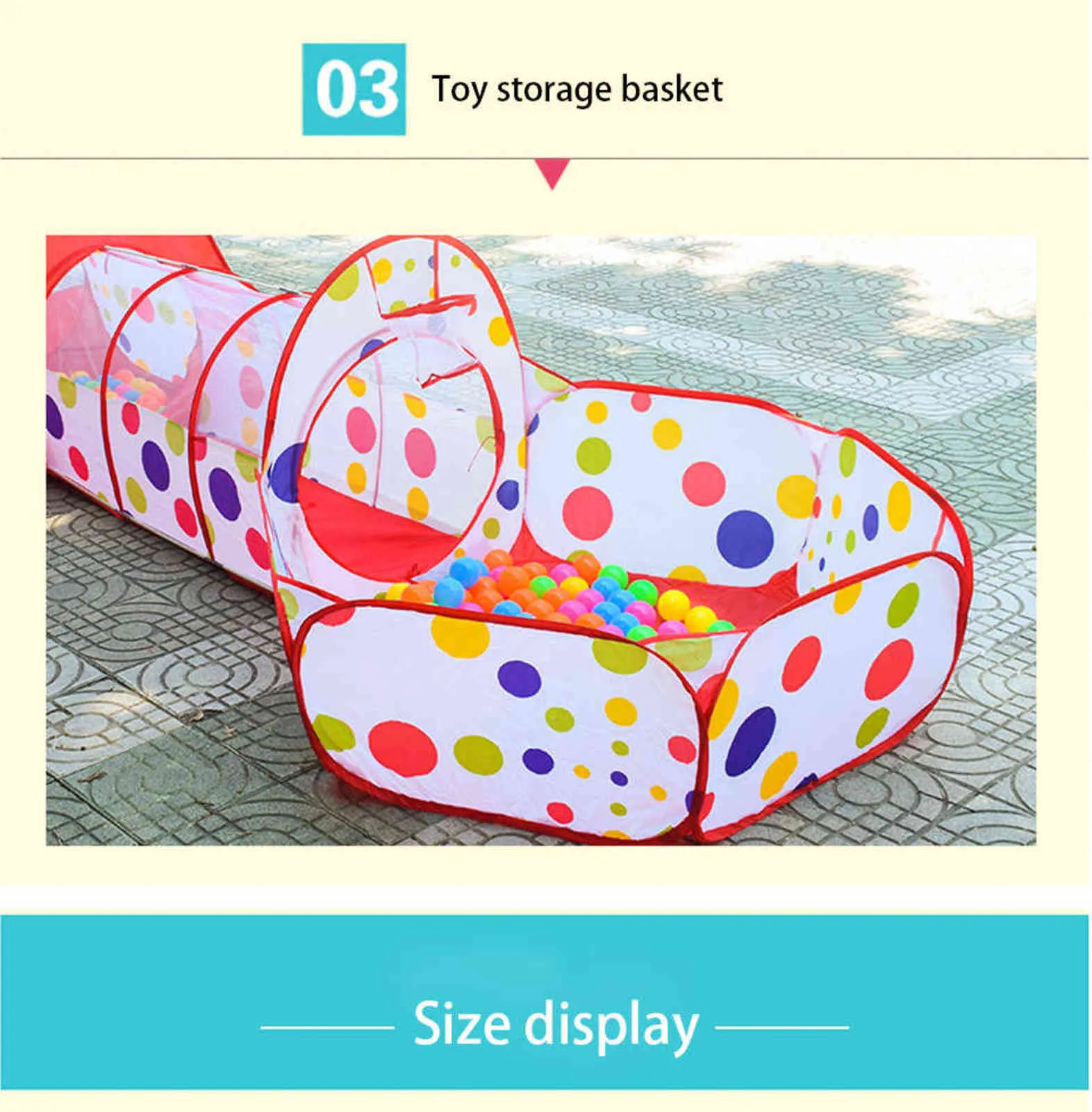 IMBABY 3 In 1 Summer Infant Playpen Argos With Ball Pit, Portable Fence