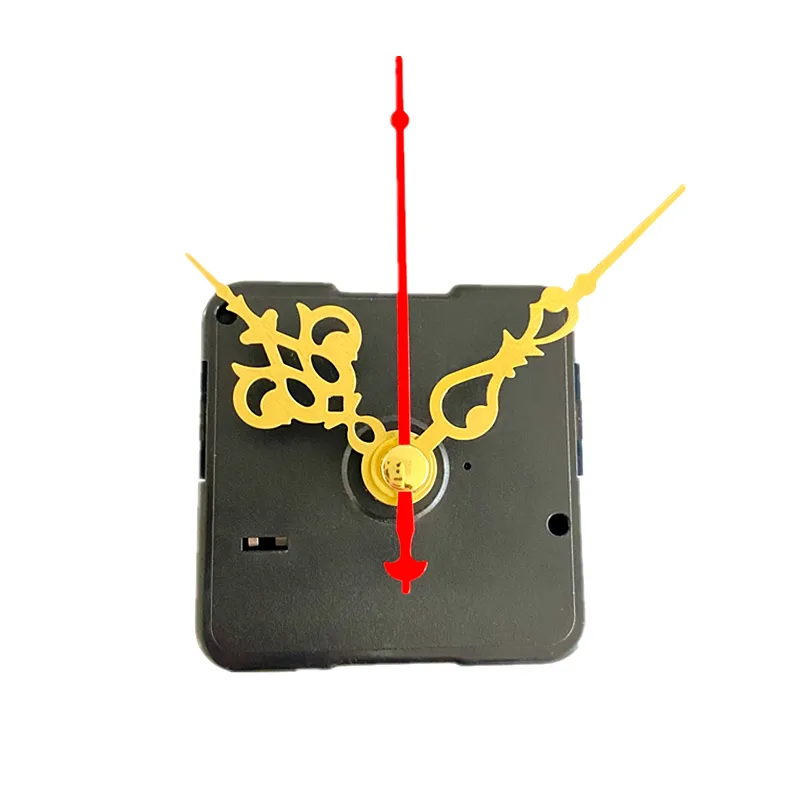 50SETS SILENT VARECENDENTE 12MM Eixo de preços de 5 mm Mecanismo de movimento do relógio de quartzo para kits de substituição de reparo de relógio de parede DIY
