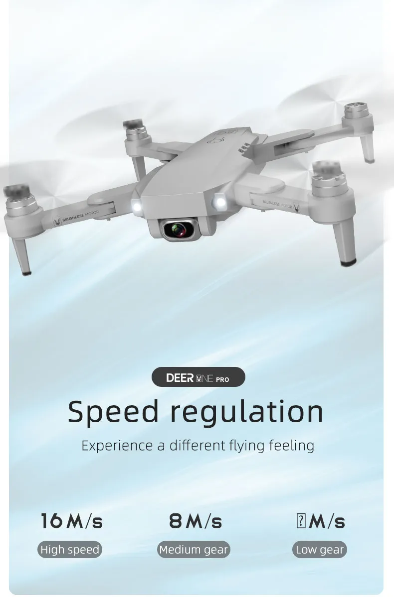Gps Drone LU1 PRO With HD 4K Camera Professional 3000m Image