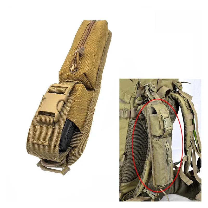 Outdoor-Taschen Einzelne Umhängetasche Sport Taktischer Rucksack Kombination Molle-System Jagdzubehör Riemenaufhängung