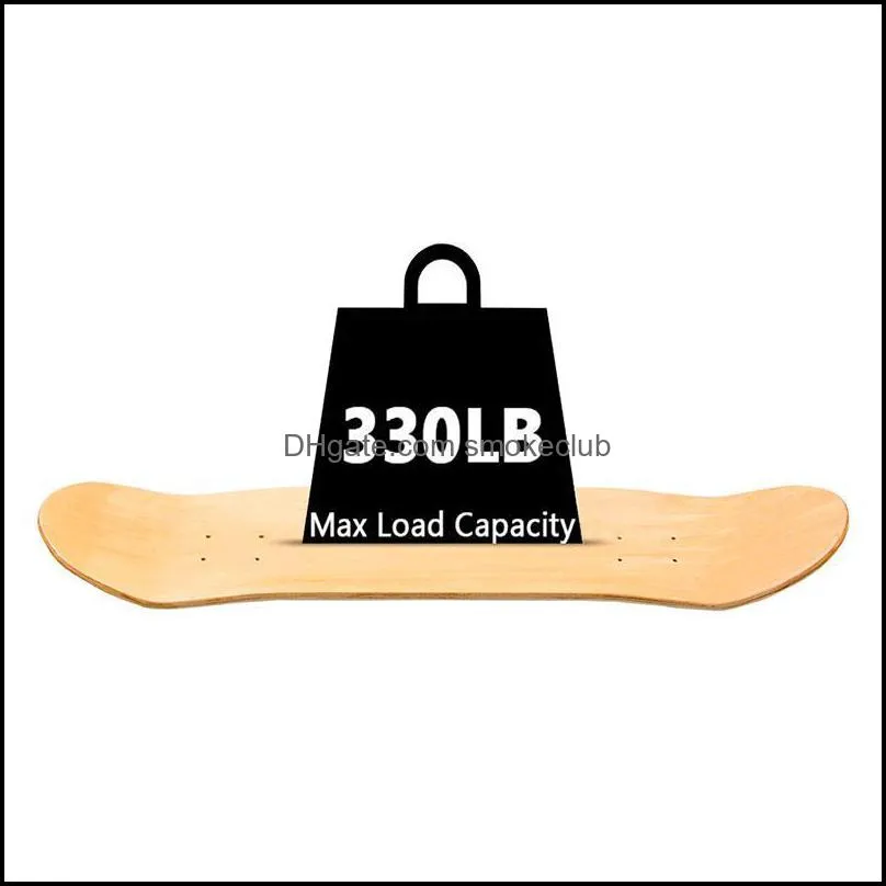 Arrival DIY Skateboard 31*8 Inch Blank Skateboard Deck Skate Boarddouble Concave Kick Decks Deskorolka Part SC157 30 Z2