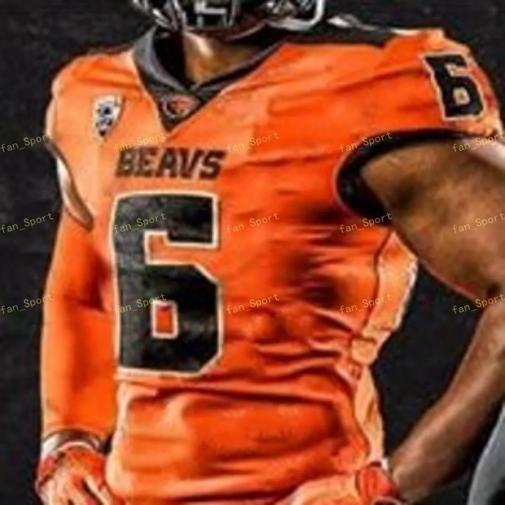 Nik1 NCAA College Jerseys Oregon State Beavers 4 Sean Mannion 7 Brandin