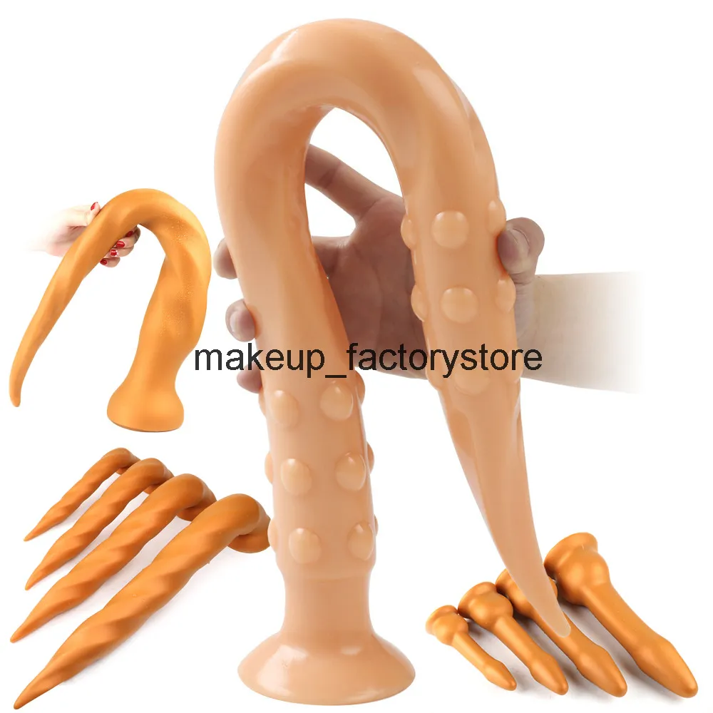 long anal plug Jeweled Chrome Butt Plug, Anal Toy for Anal Massage – Long Anal Plug –  Luxurious Bliss main image 1