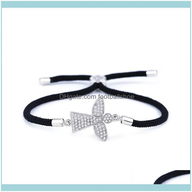 Designers Korean fashion lovers Red Rope Bracelet simple adjustable ANGEL BRACELET girlfriend gift accessories