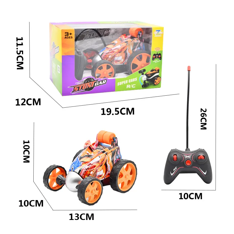 DHL Wireless remote Flip car electric tumbling stunt graffiti control Christmas gift kids competition toys
